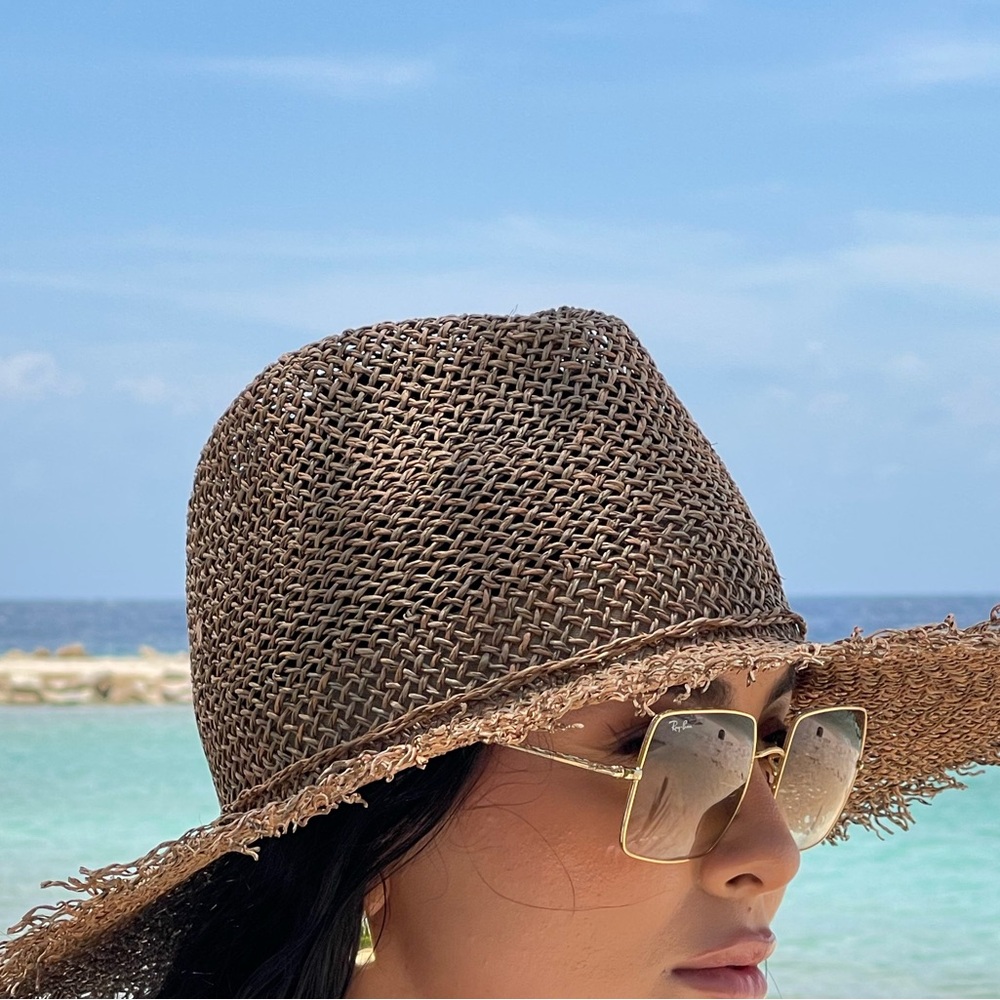 Women’s Gigi pip seagrass fedora